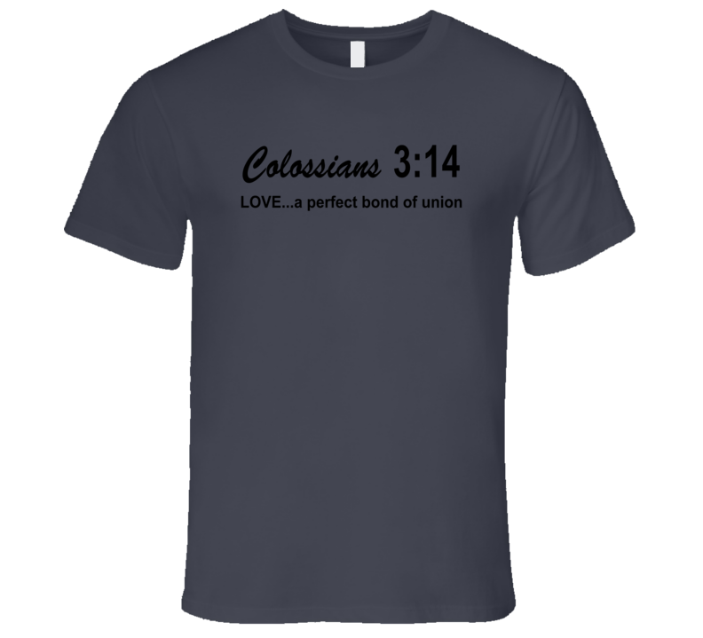 Colossians 3:14 Men's T-Shirt Colossians 3:14 Men's T-Shirt