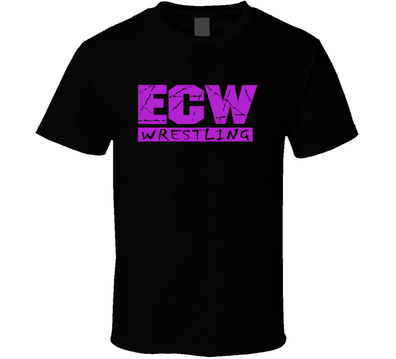 ECW Logo Retro Classic Wrestling T Shirt ECW Logo Retro Classic Wrestling T Shirt