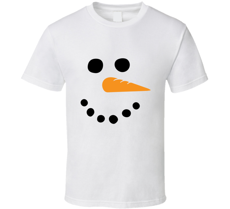 Snowman Face Christmas Holidays T-Shirt Snowman Face Christmas Holidays T-Shirt