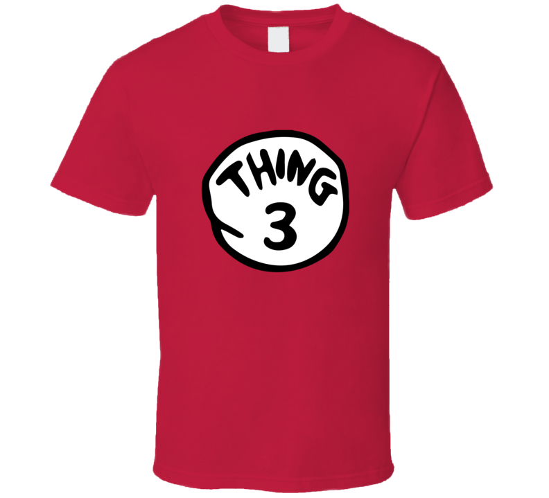 Dr. Seuss Thing 3 T-shirt Dr. Seuss Thing 3 T-shirt