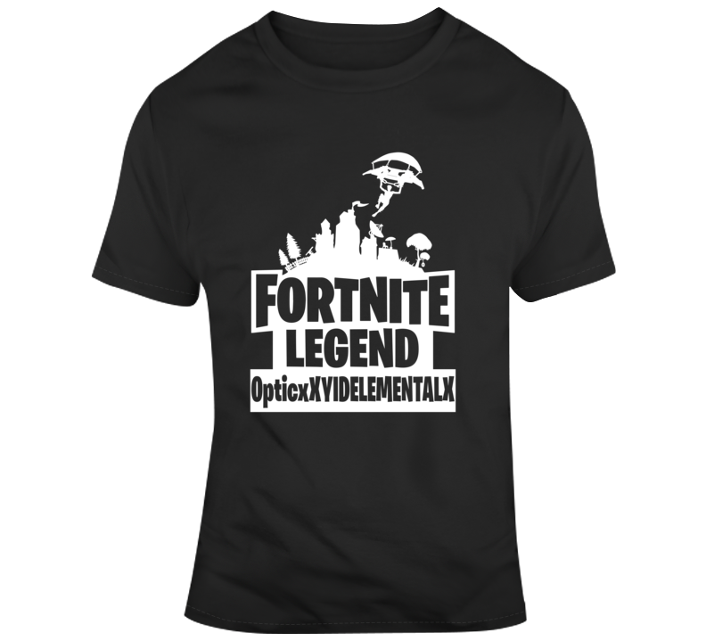 Opticxxyidelementalx Custom Fortnite T Shirt Opticxxyidelementalx Custom Fortnite T Shirt