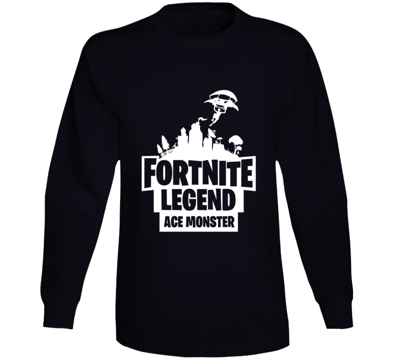 Ace Monster Custom Fortnite Tee Long Sleeve T Shirt Ace Monster Custom Fortnite Tee Long Sleeve T Shirt