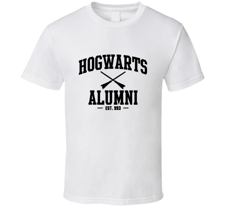 Hogwarts Alumni Harry Potter T Shirt