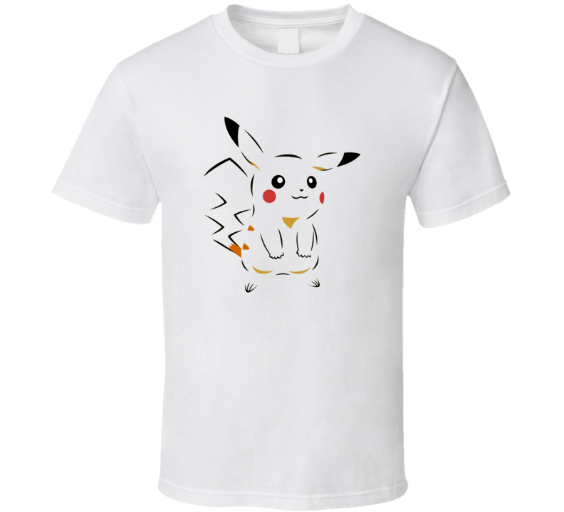 Pikachu Happy Style  T Shirt