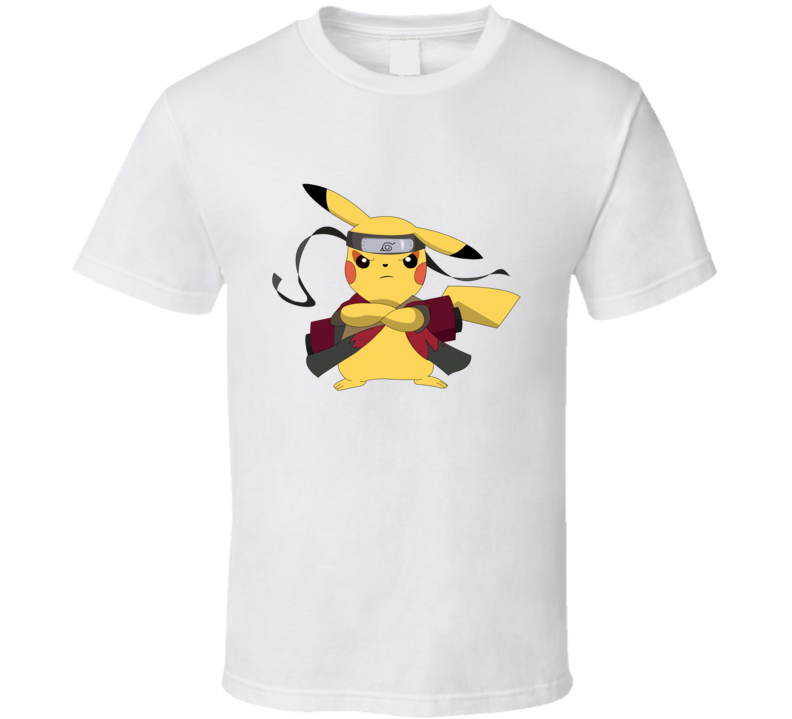 Pikachu Naruto T Shirt