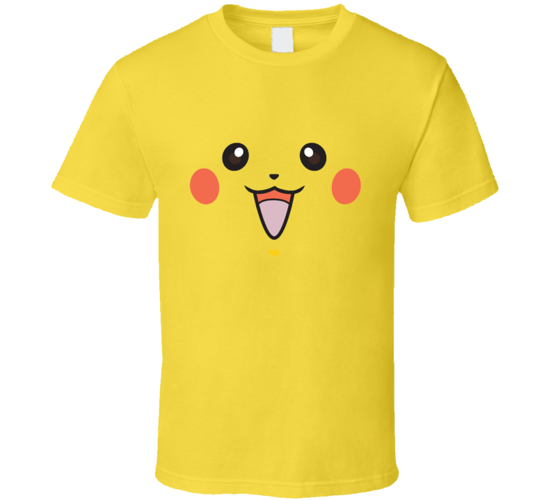 Pikachu Smile Face T Shirt Pikachu Smile Face T Shirt