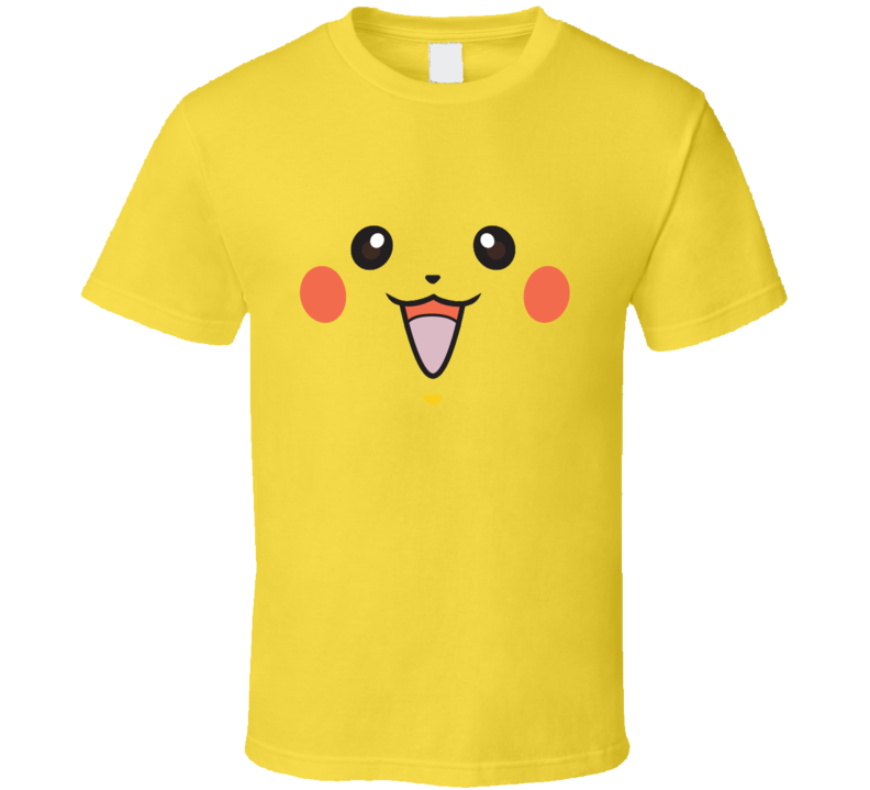 Pikachu Smile Face T Shirt