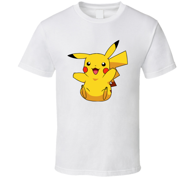 Pikachu Very Happy Cute T Shirt