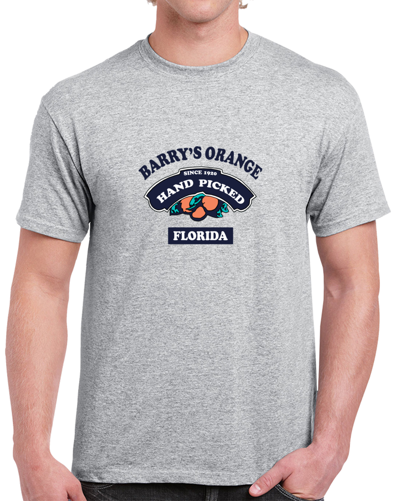 Barry's Orange Hand Picked Florida T Shirt Barry's Orange Hand Picked Florida T Shirt