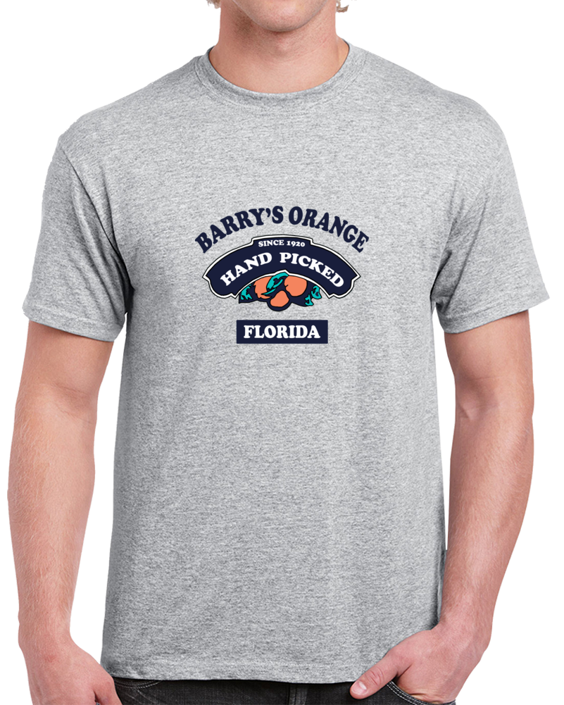 Barry's Orange Hand Picked Florida T Shirt