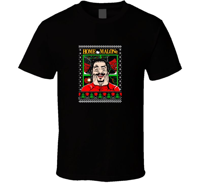 Postmalone Home Alone Christmas  T Shirt