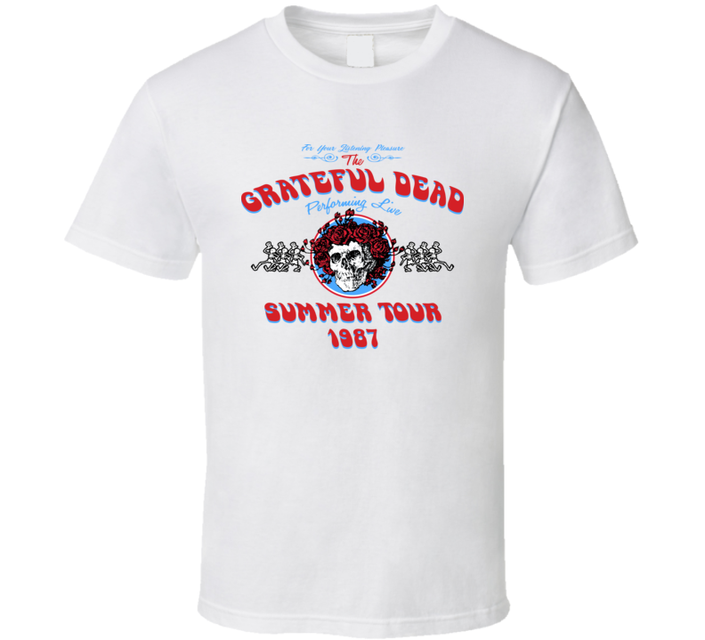 Grateful Dead Summer Tour 1987 T Shirt