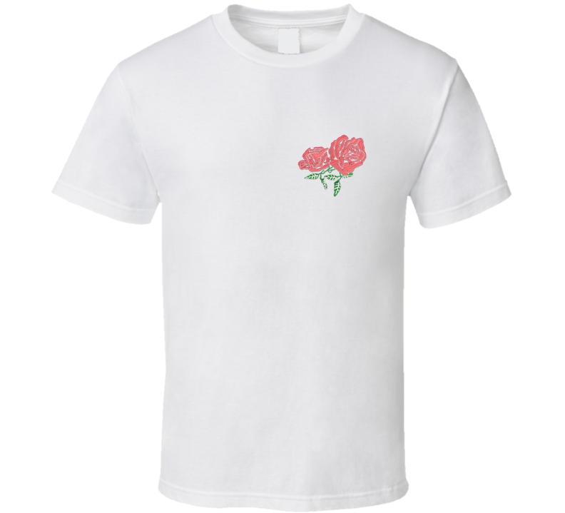Twin red Rose T Shirt Twin red Rose T Shirt