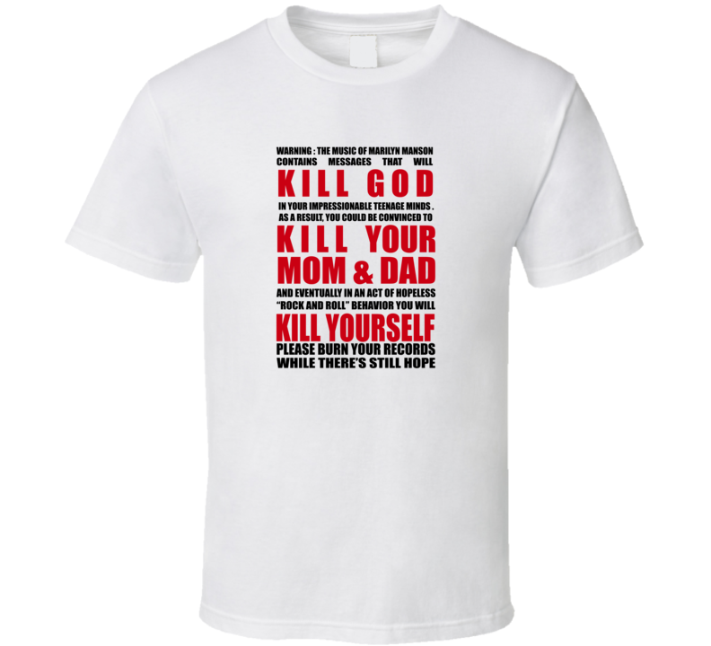 KILL GOD, KILL YOUR MOM & DAD, KILL YOURSELF T Shirt KILL GOD, KILL YOUR MOM & DAD, KILL YOURSELF T Shirt