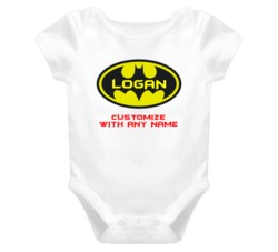 Batman Baby with name Baby One Piece 11419810