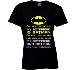 My Boyfriend is Batman T Shirt 12204915