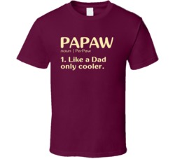 Papaw Dictionary T Shirt 13200300