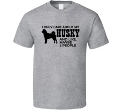 Husky Dog T Shirt 16778810