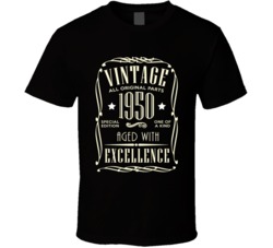 Born in 1950 T shirt 17004456
