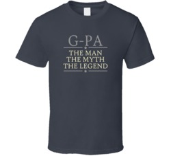 G-Pa man myth legend T Shirt 17841467