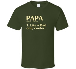 Papa Dictionary T Shirt 21696620