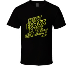 Best Boss in the Galaxy T Shirt 22523595