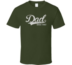 Dad since 1957 T Shirt 22544714