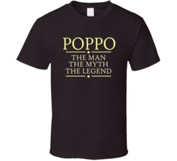 Poppo man myth legend T Shirt 22670585