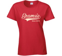 Gramsie since any year t shirt 22957500
