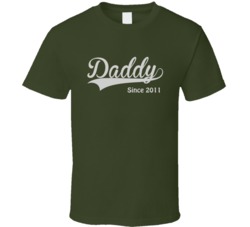 Daddy Since any year T Shirt 23582823