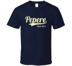 Pepere Since Any Year Grandpa T Shirt Gift 24626070