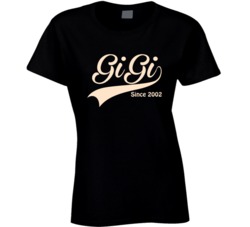 Gigi since 2002 t shirt 25275447