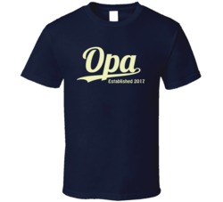 Opa established 2017 T Shirt 29251630
