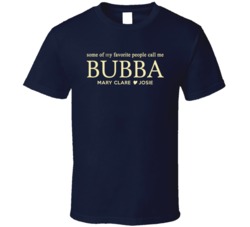 Bubba Personalised With Grand Kid Names T Shirt 30577105