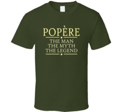 Popere The Man The Myth The Legend T Shirt 33114495