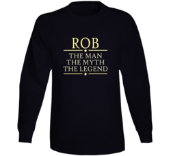 Any Name Man Myth Legend Long Sleeve T Shirt 33811830