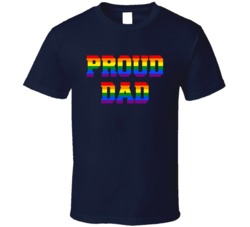 Proud Dad LGTBQ T Shirt 33819131
