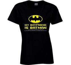 My Boyfriend Is Batman (not Saying) T Shirt 33853228