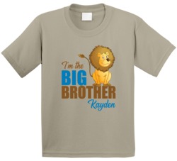 I'm The Big Brother Custom Name Announcement T Shirt 34455258