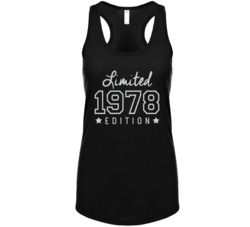 Limited 1978 Edition Birthday Milestone Tank Top 34480926