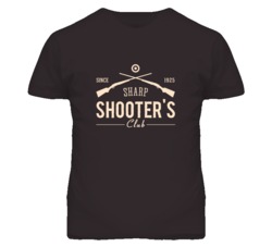 Sharp Shooter's Club Gun T Shirt 4544283