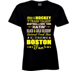 Boston Hockey Fan T Shirt 5310080