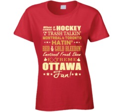 Ottawa Fan Hockey T Shirt 5310786