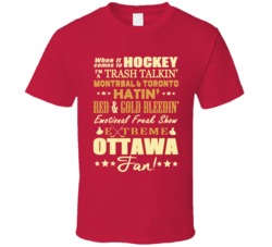 Ottawa Hockey Fan T Shirt 5310787