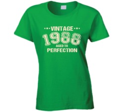 Year of Birth T Shirt Ladies 6026910