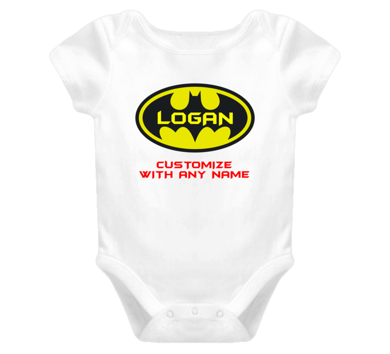 Batman Baby with name Baby One Piece Batman Baby with name Baby One Piece