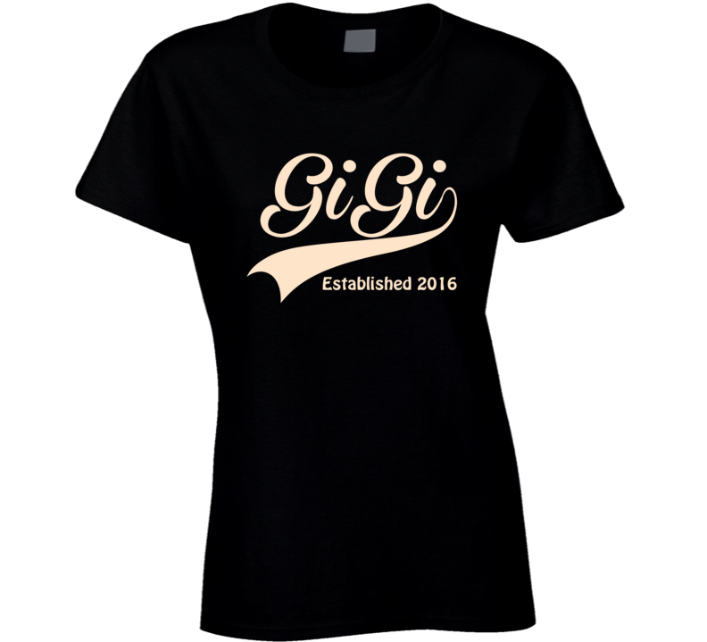 GiGi Established 2016 T Shirt GiGi Established 2016 T Shirt