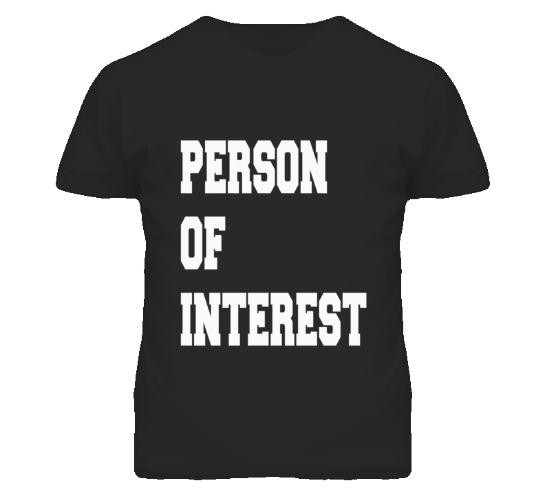 Person of Interest T Shirt Person of Interest T Shirt