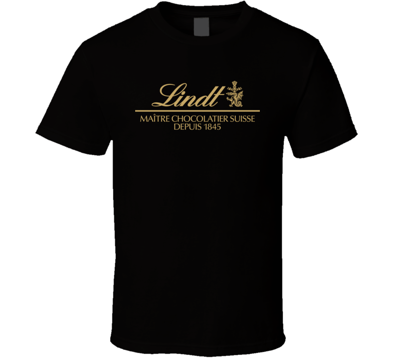 Lindt Favorite Chocolate Candy Bar Fan T Shirt