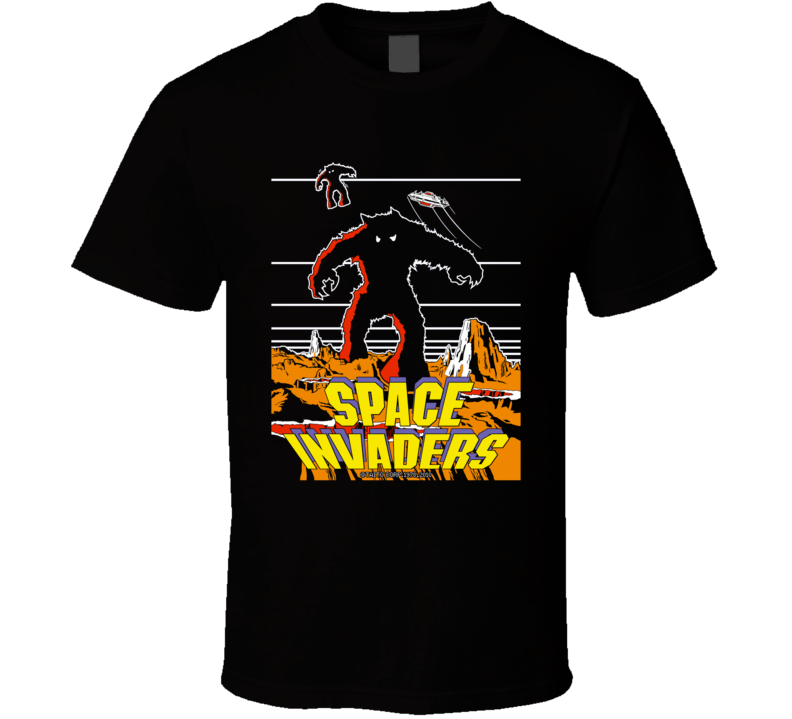 Space Invaders Poster Classic Favourite Retro Video Game Fan Gift T Sh